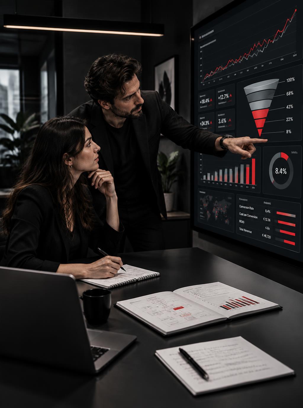 Strategia & dati: un momento reale del lavoro